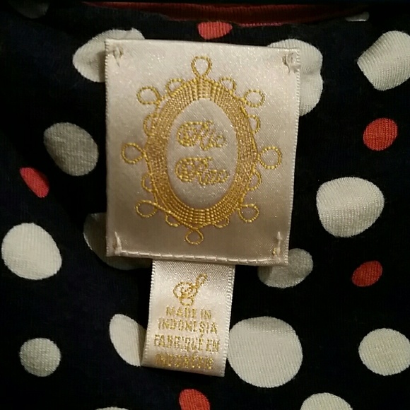 DONATING Ric Rac bows and dots top - Picture 3 of 4